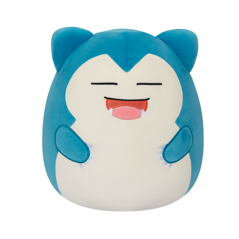 Snorlax Squishmallow, en rundare version av den söta blå Pokémon