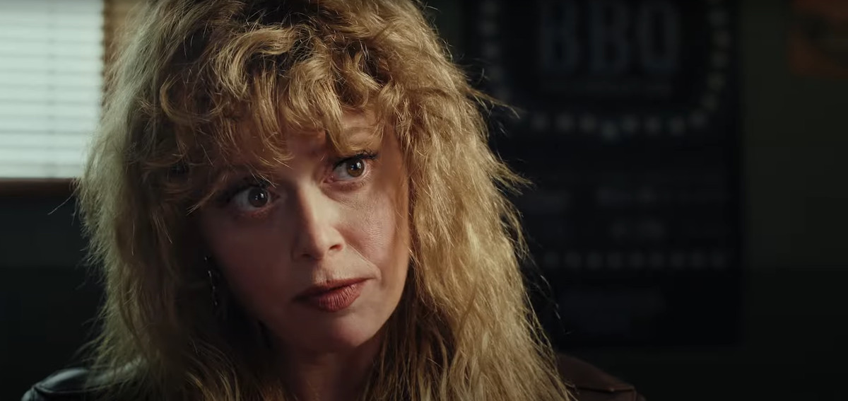 Natasha Lyonne in a close up from Rian Johnson’s detective show Poker Face