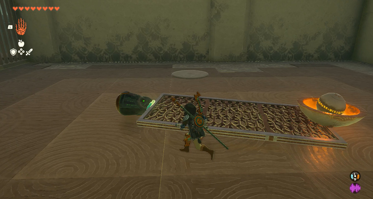 Den sammansmälta enheten i Makasura Shrine i The Legend of Zelda: Tears of the Kingdom