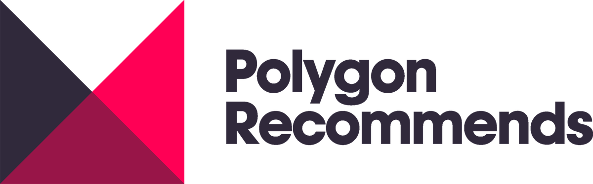 Polygon rekommenderar logotyp med texten “Polygon rekommenderar”