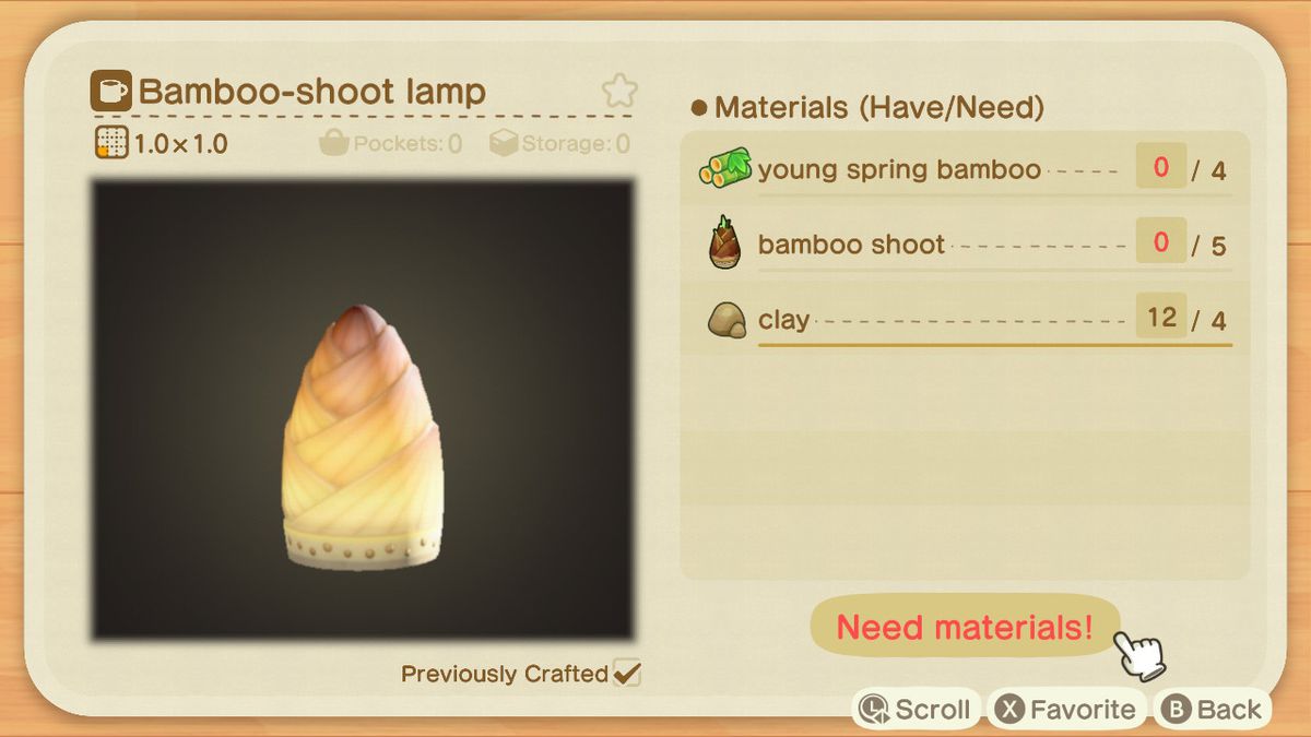 En djurskorsning som skapar skärm för en Bamboo-shoot-lampa