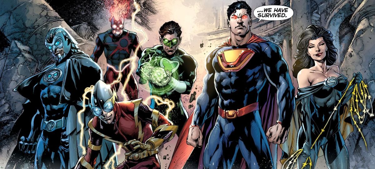 Brottsyndikatet, medlemmar i en ond, alternativ universumsversion av Justice League. 