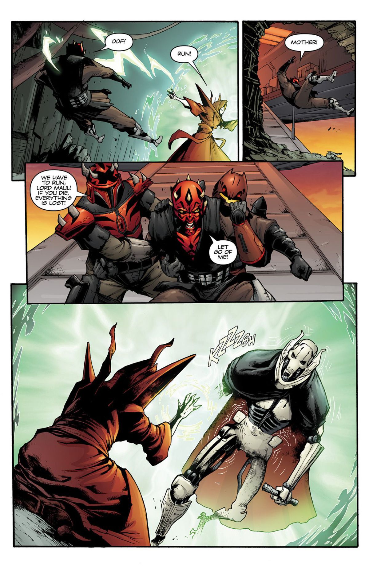 darth maul: son till dathomir comic - general allvarligt 