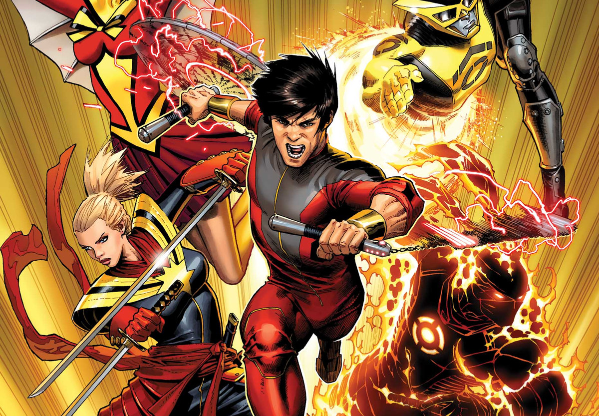 shang-chi och hämnarna i Marvel Comics