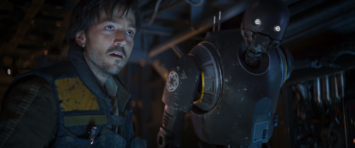 Rogue One: A Star Wars Story - Cassian Andor med K-2SO