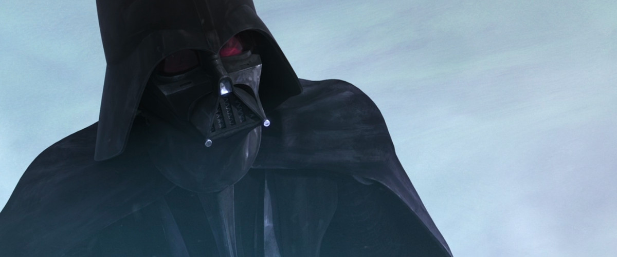 Vader i sista avsnittet av The Clone Wars