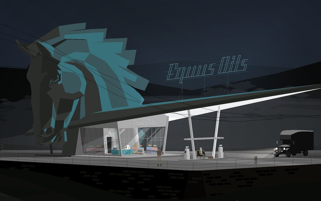 Kentucky Route Zero - Equus Oils bensinstation