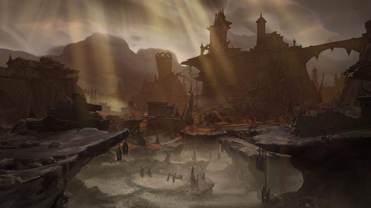 World of Warcraft - Revendreth-zonen från World of Warcraft: Shadowlands