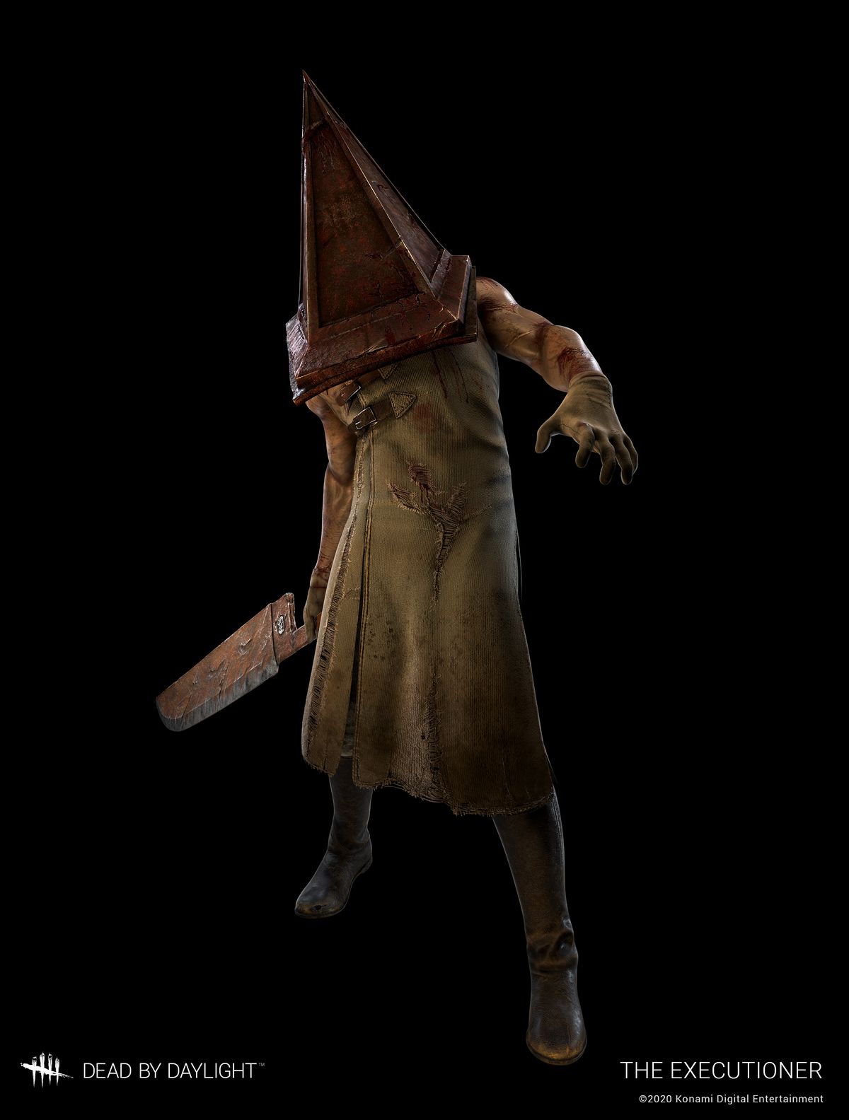 Artwork of Pyramid Head from Dead by Daylight: Silent Hille