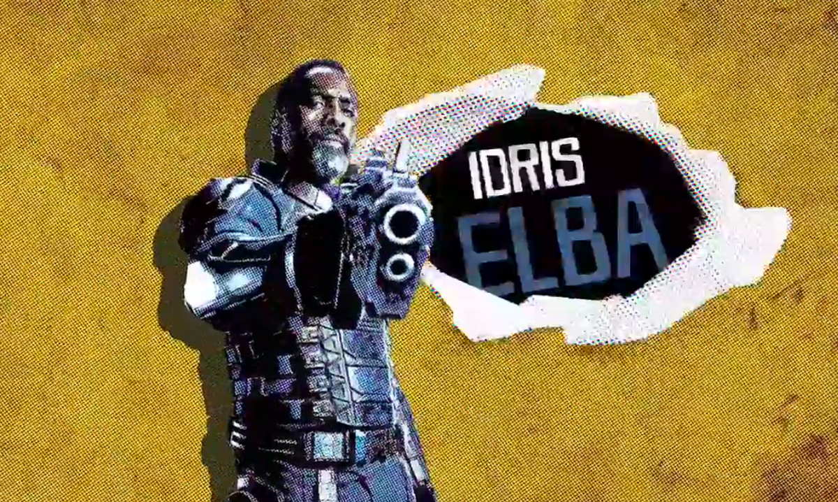 Idris Elba som Bloodsport i självmordsgruppen (2022)