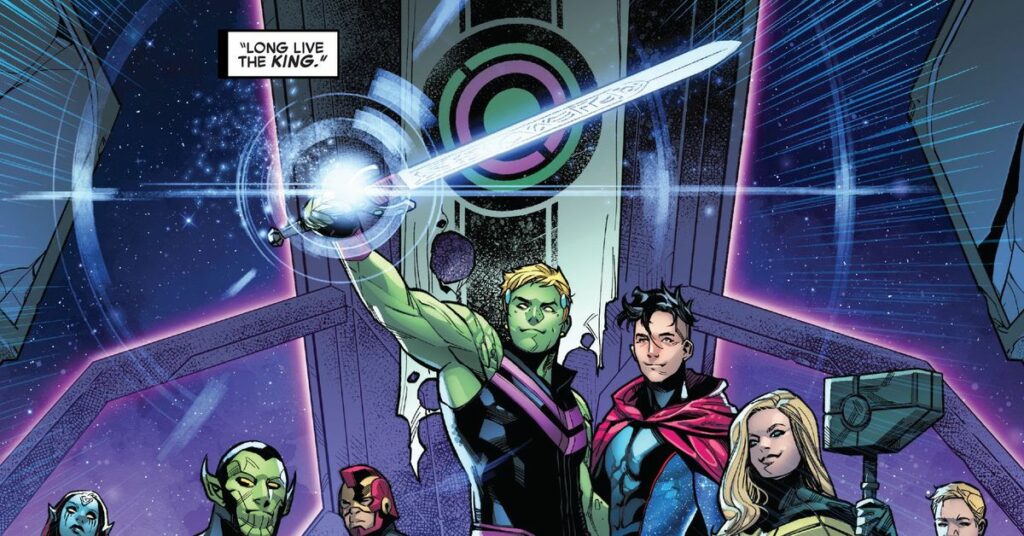 Marvels jätte Avengers-Fantastic Four-X-Men crossover gick ut med en halv smäll