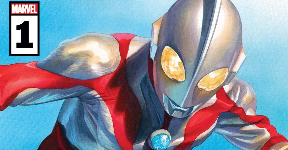 Den japanska superhjälten Ultraman dyker knappt upp för sin Marvel Comics-debut