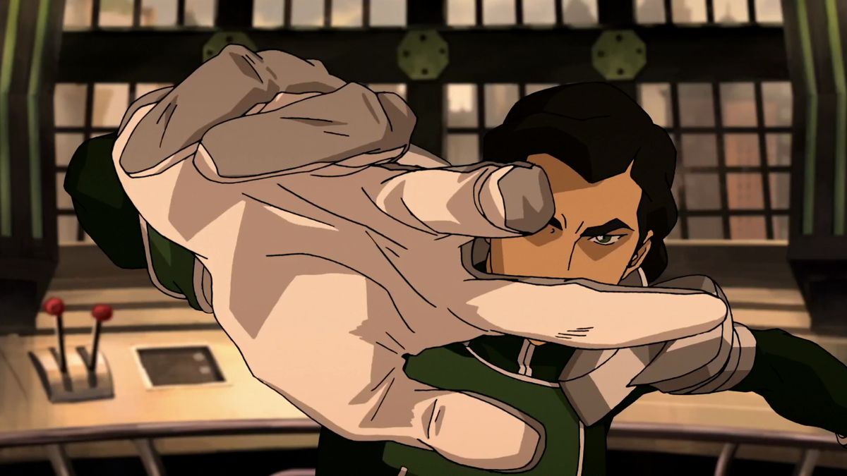 kuvira slåss i The Last Stand-avsnittet av Legend of Korra