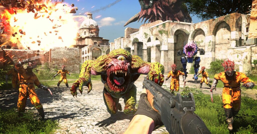 Serious Sam 4: Säg något en gång, varför säga det igen?