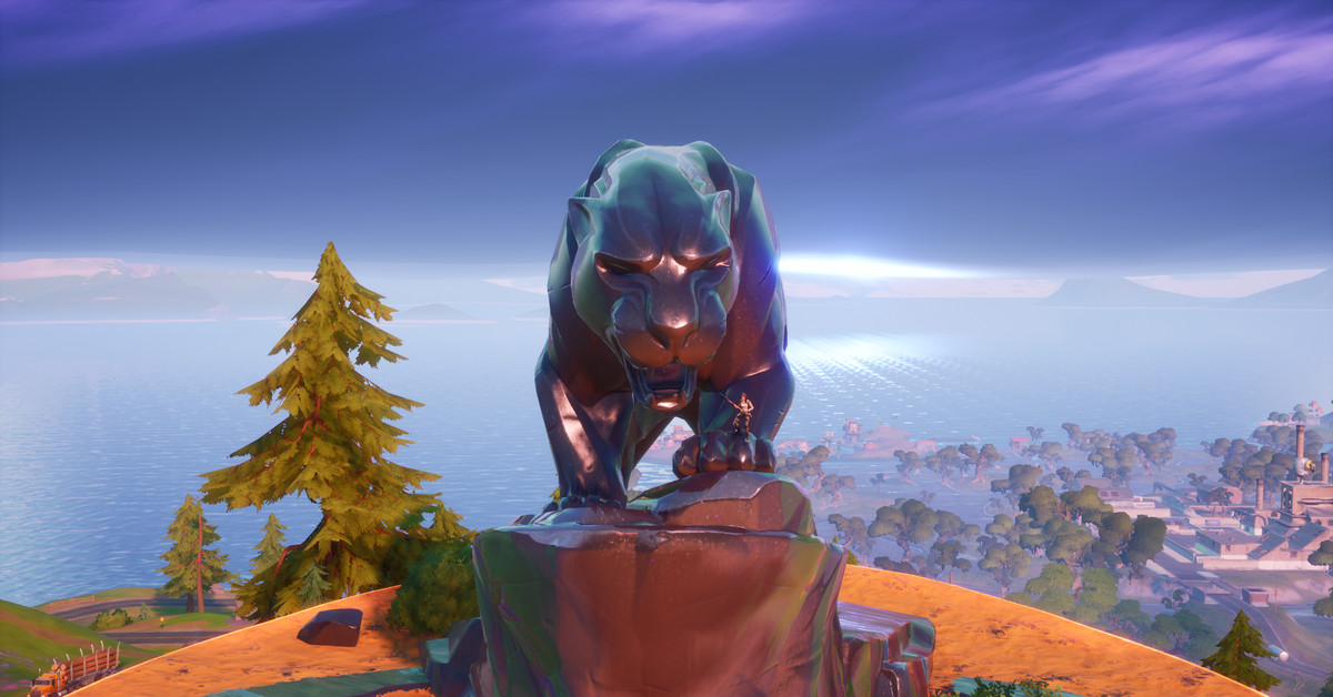 Black Panther staty läggs till Fortnite