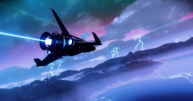 No Man's Sky-spelare jagar spelets nya stormar