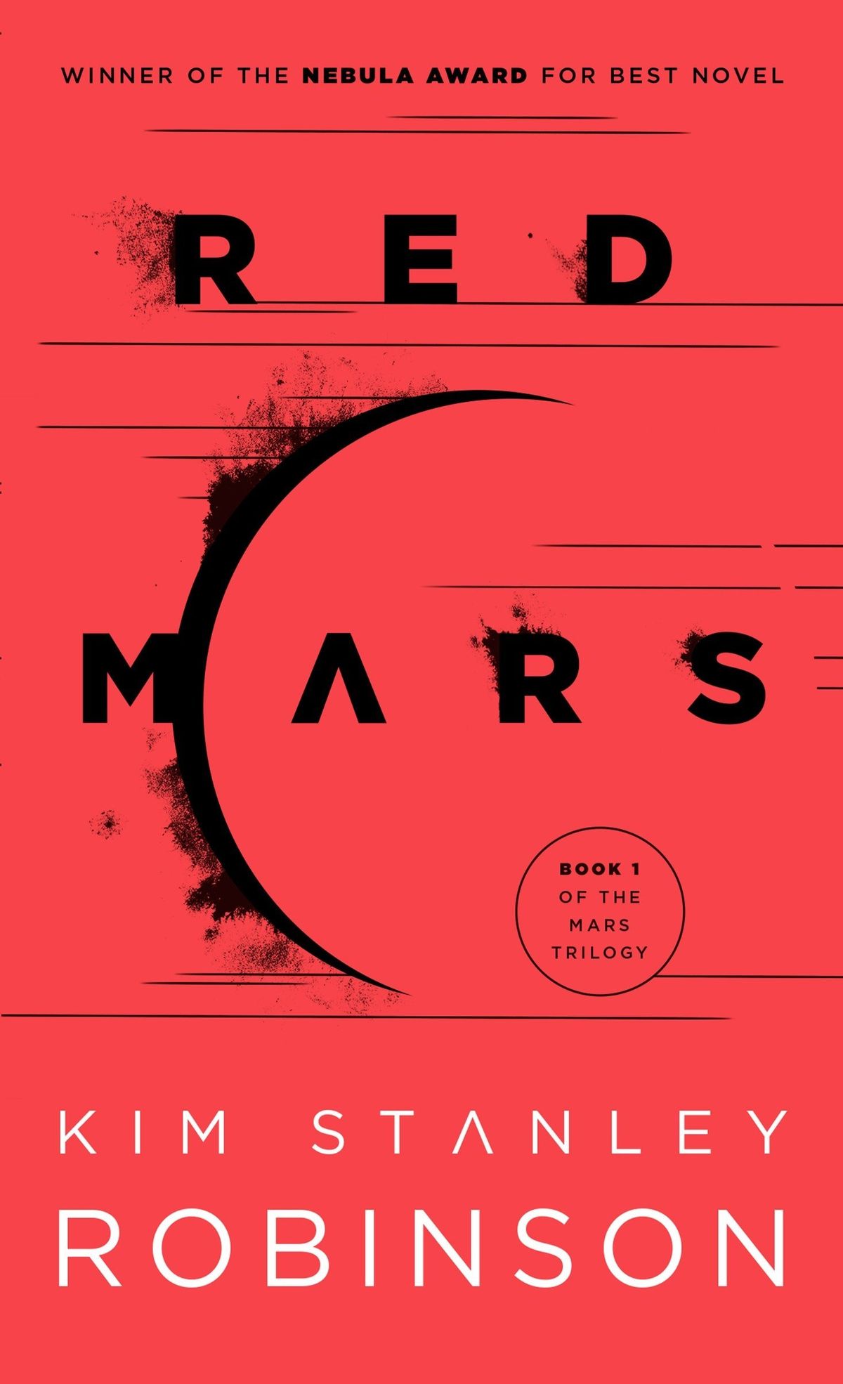 Omslaget till Kim Stanley Robinsons Red Mars