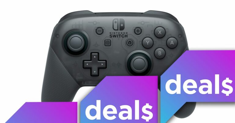 Nintendo Switch Pro Controller, Joy-Cons är $ 10 rabatt på Amazon