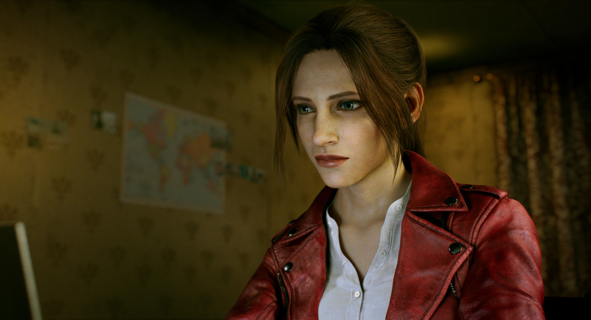 Resident Evil: Infinite Darkness-flicka med röd jacka