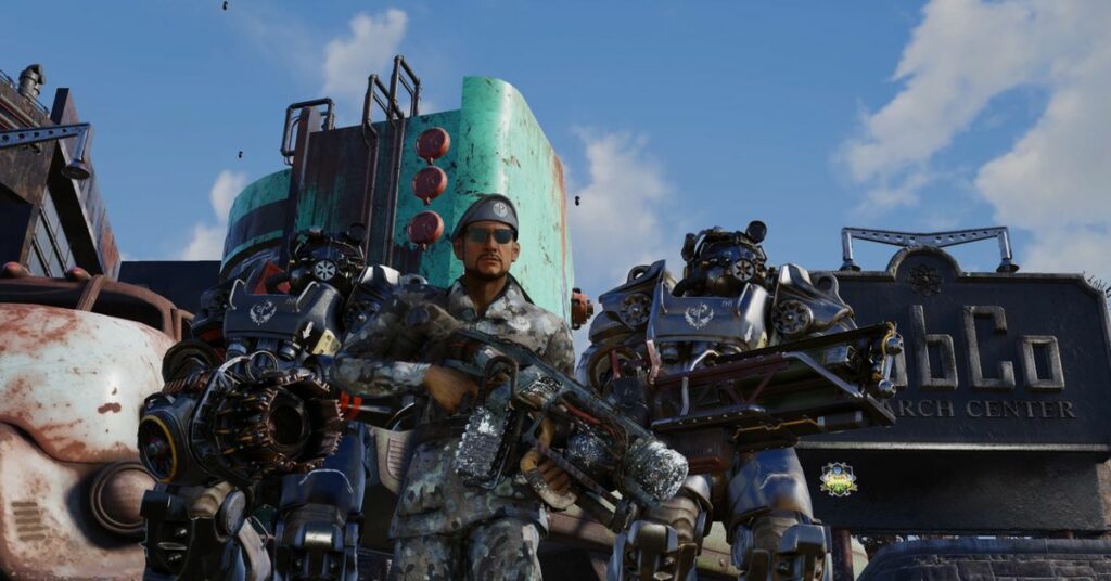 Brotherhood of Steel är tillbaka i den nya teasern för Fallout 76: s Steel Dawn-uppdatering