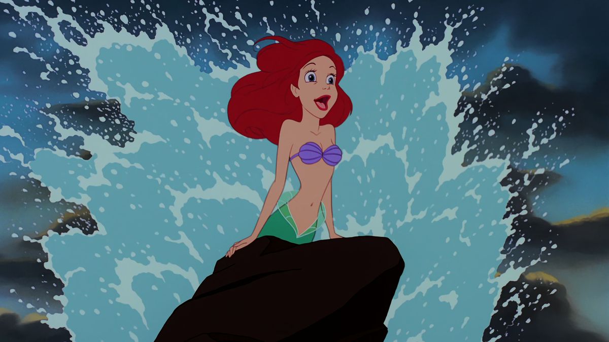 Ariel på en sten