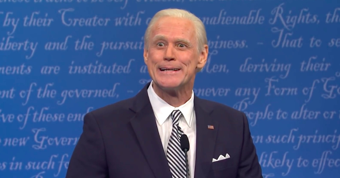 Jim Carreys Joe Biden debatterar Trump i SNL: s konstiga återkomst