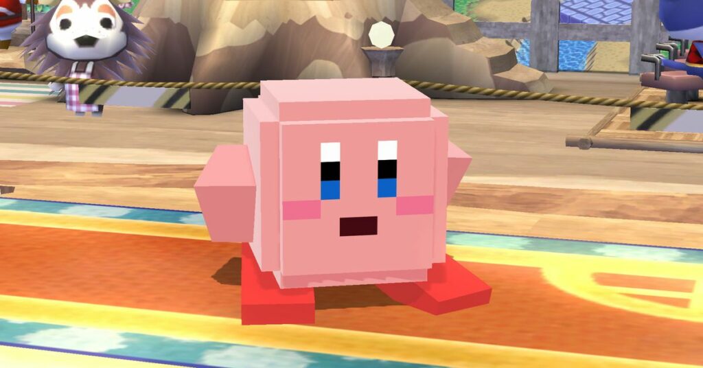 ‘Minecraft Kirby’ är inte riktigt, men det hindrar inte internet