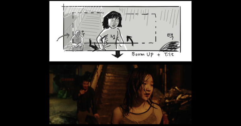 New Criterion-funktionen jämför Parasite storyboards och den färdiga filmen