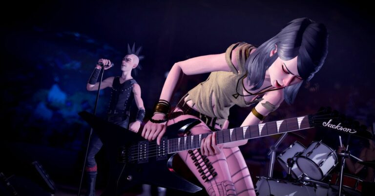 Rock Band 4 och instrumentkontroller spelbara på PS5, Xbox Series X