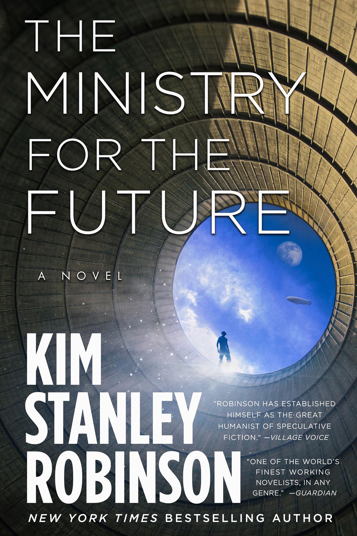 Omslaget till Kim Stanley Robinsons ministerium för framtiden
