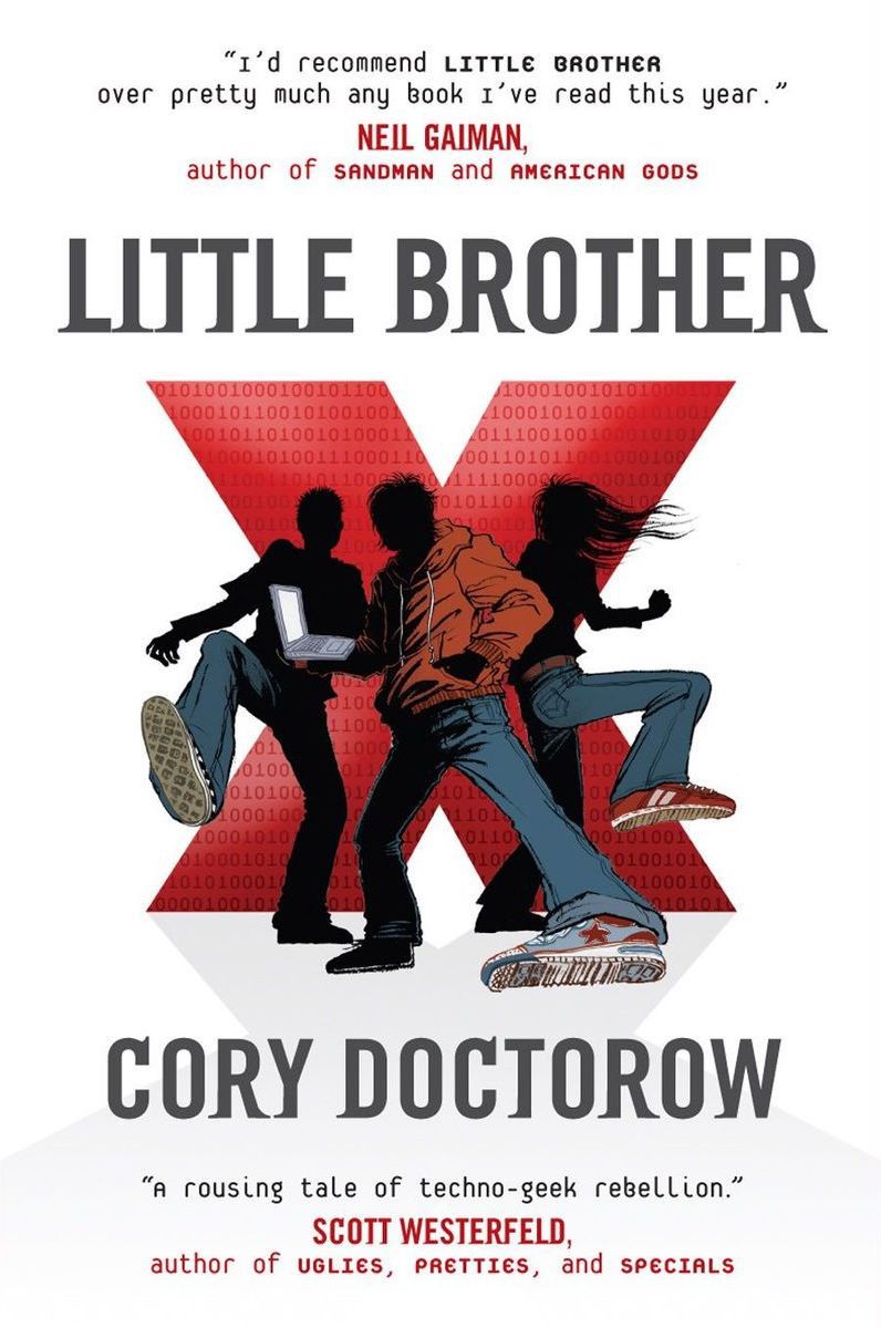 Omslaget till Cory Doctorows Little Brother