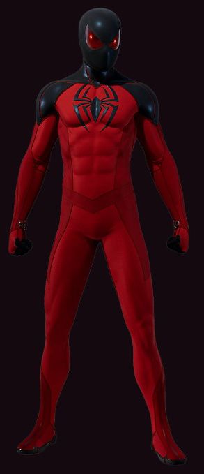 Scarlet Spider II kostym från Spider-Man PS4 DLC