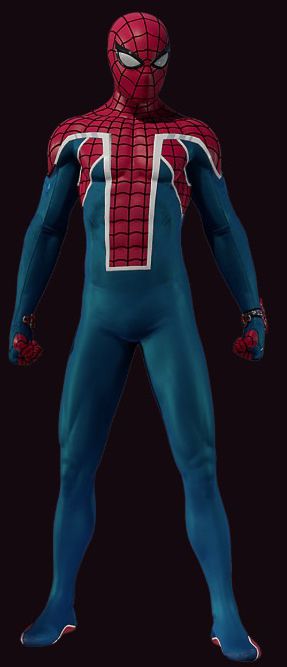 spider-UK kostym från spider-man ps4 dlc