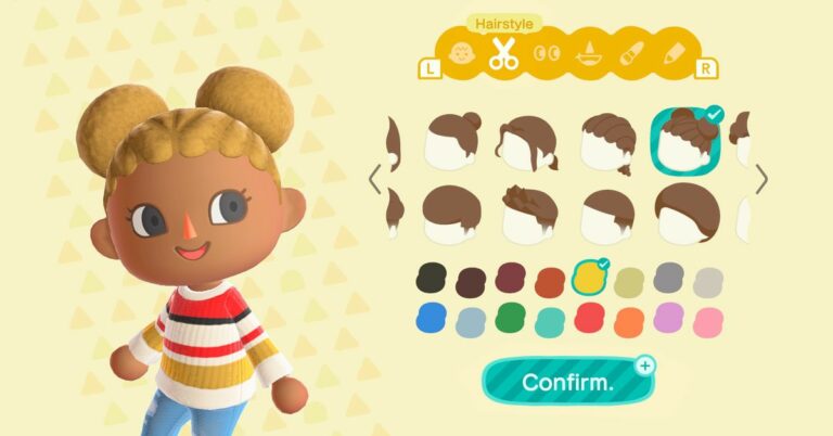 Animal Crossing förbättrar äntligen sina håralternativ