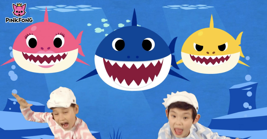 “Baby Shark Dance” chomps ut “Despacito” som den mest visade YouTube-videon