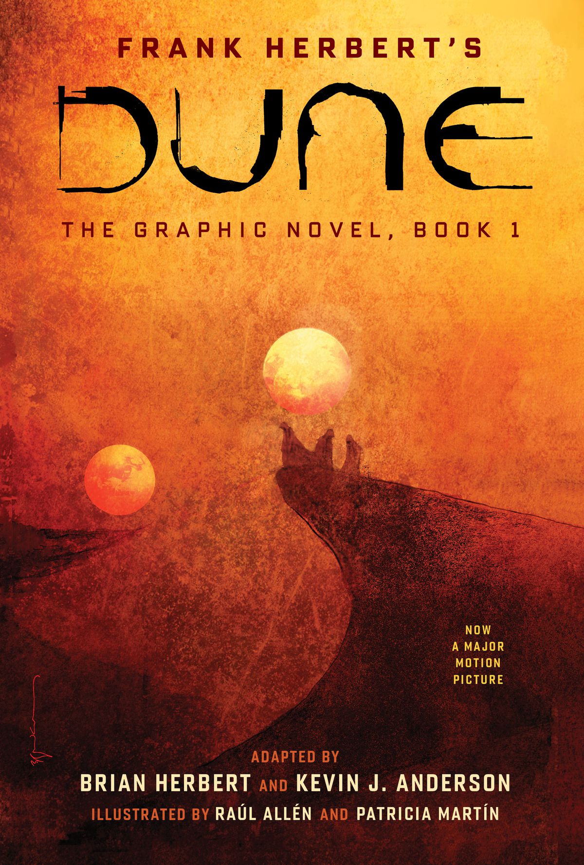 Omslagsbilder och text för Dune: The Graphic Novel, Book 1