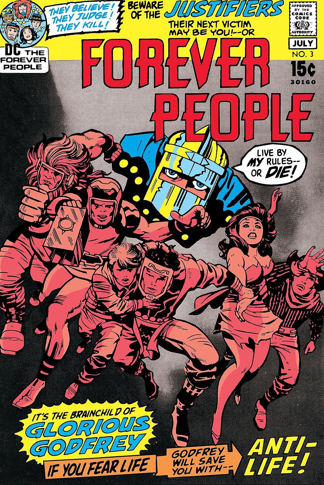 Cover of Forever People # 3