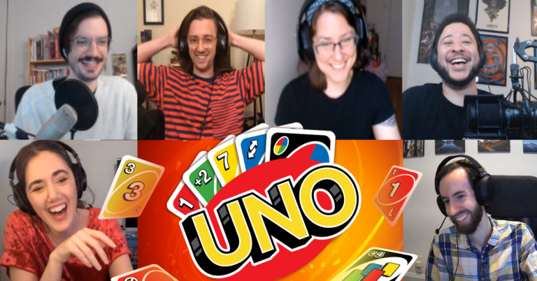 Vi spelade Uno för din underhållning