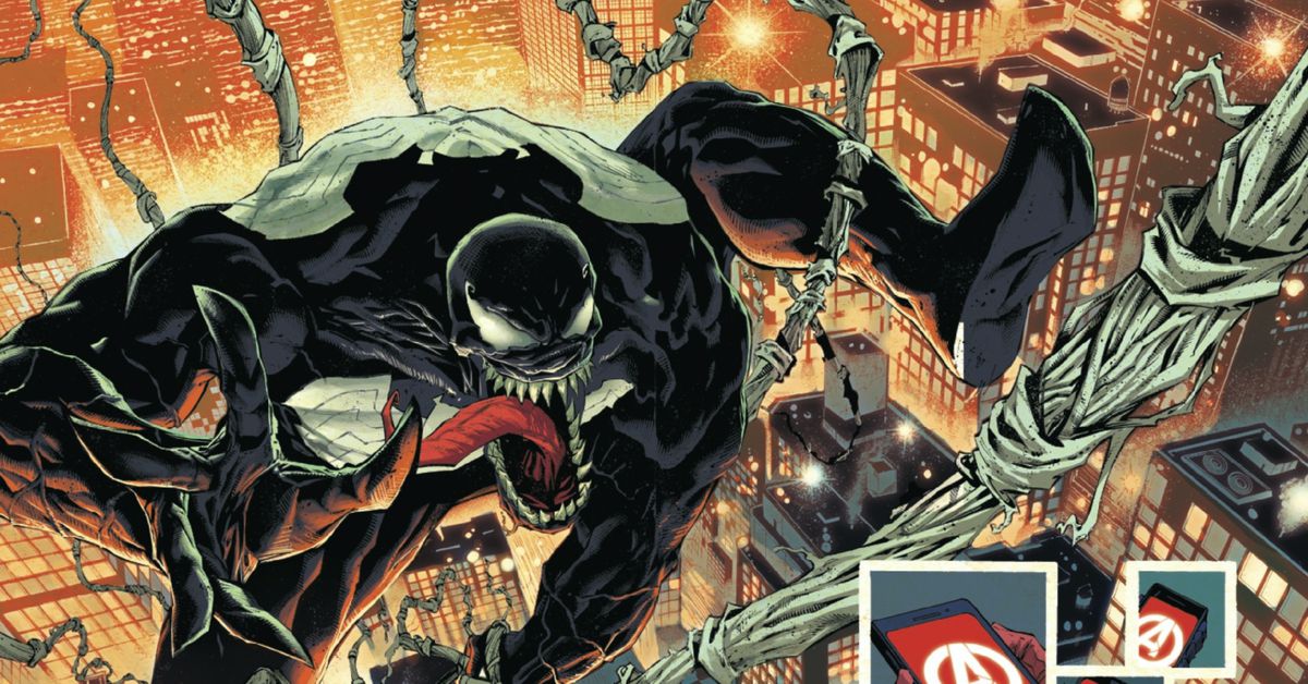 Venom's gigantiska King in Black-händelse packar mycket förstörelse i en Marvel-fråga