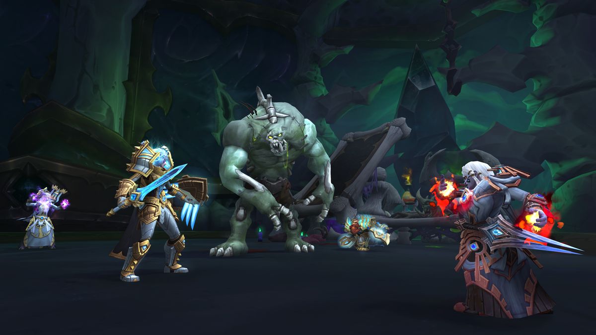 World of Warcraft - ett parti av Alliance-äventyrare möter en monsterös död i en fängelsehåla