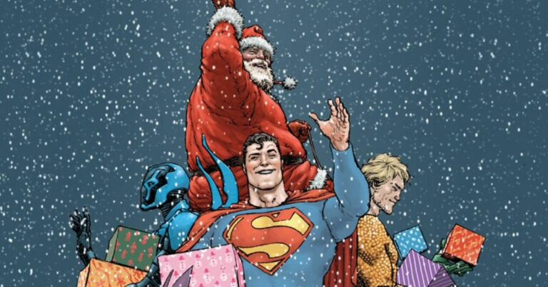 Ja, jultomten är kanon i DC- och Marvel-universum