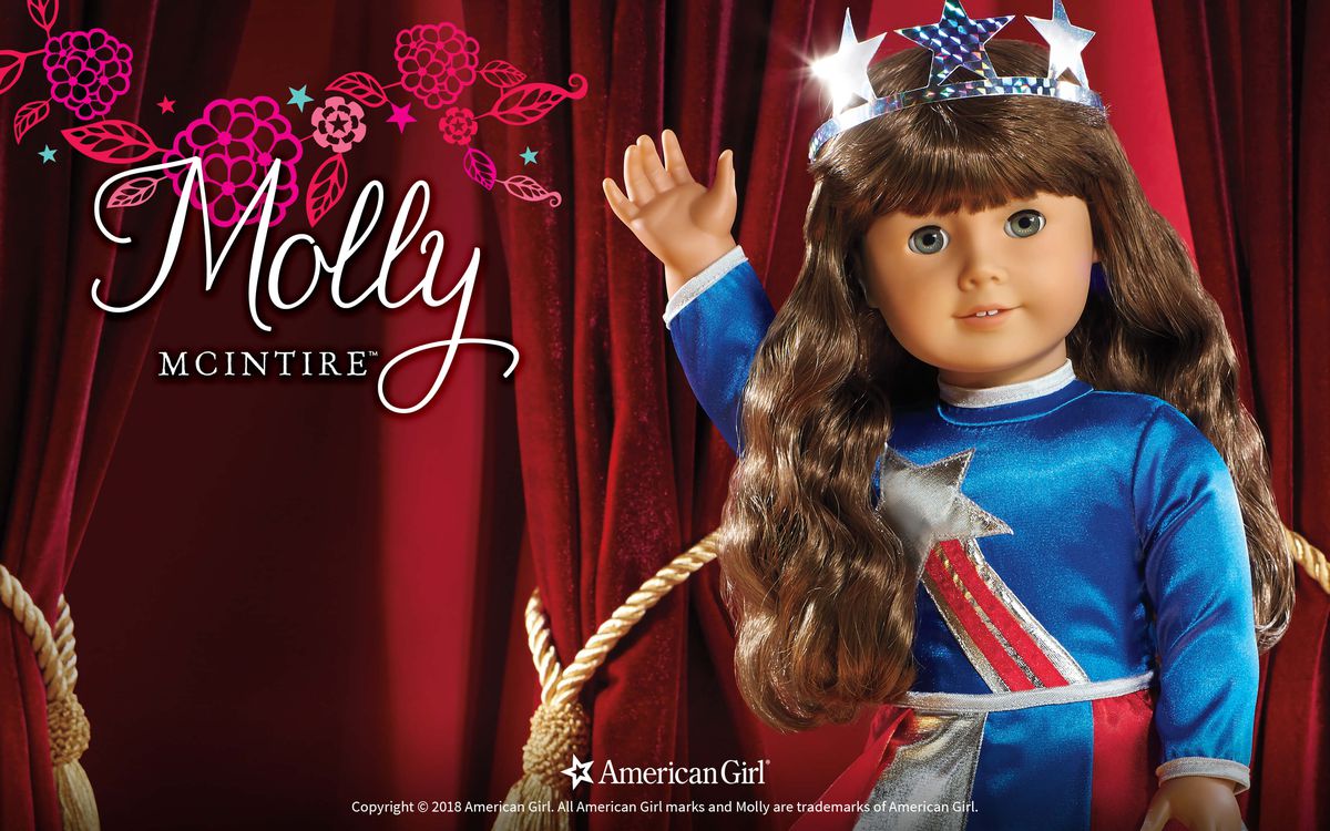 molly in a miss america costume