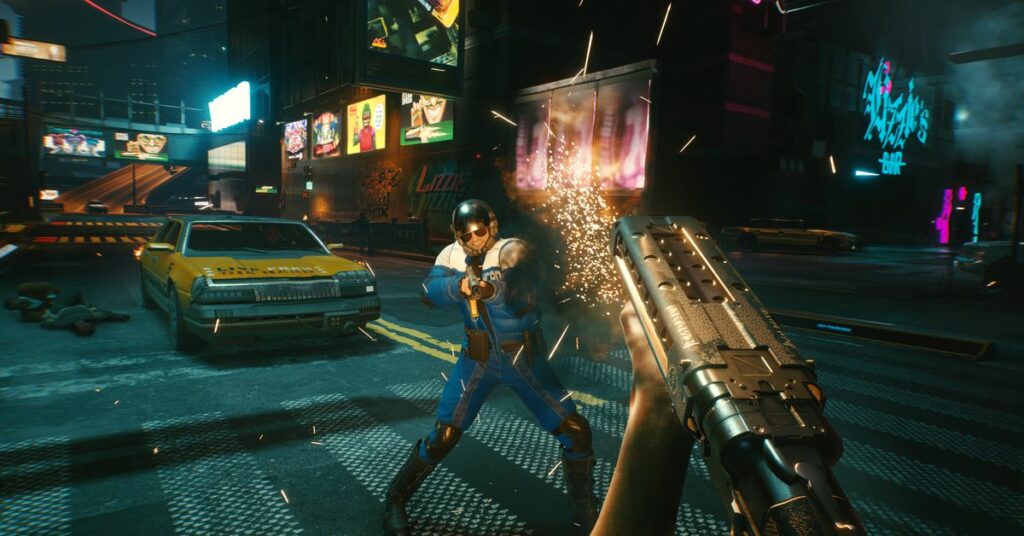 Cyberpunk 2077 patch korrigerar visuella buggar, adresserar risker för anfall