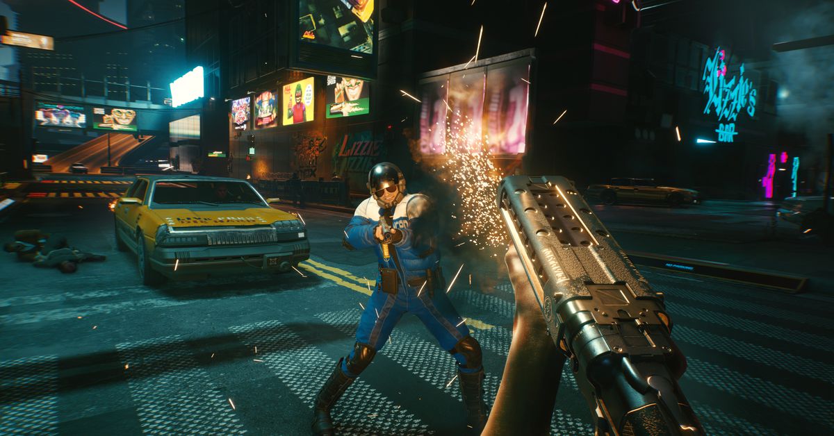 Cyberpunk 2077 patch korrigerar visuella buggar, adresserar risker för anfall