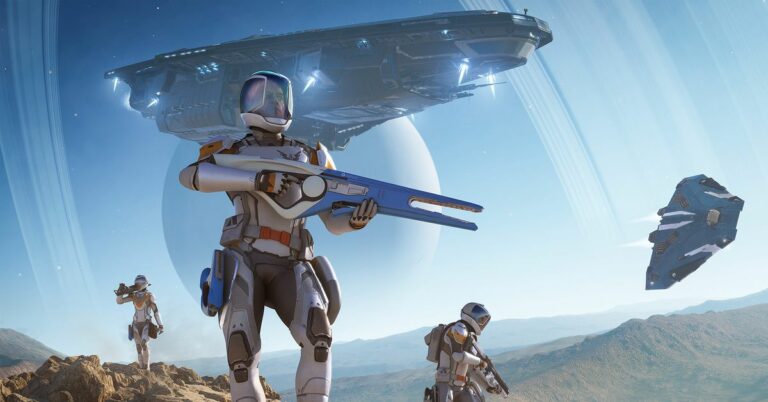 Elite Dangerous: Odyssey blandar utseendet på Mass Effect med Call of Duty