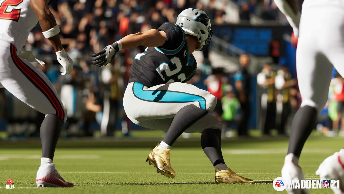 Carolina Panthers springer tillbaka Christian McCaffrey i Madden NFL 21 på PS5 / Xbox Series X