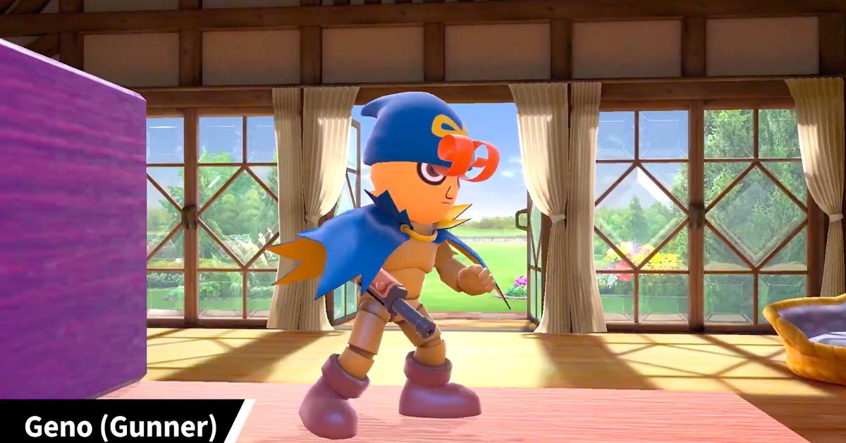 Smash Bros.Ultimate gör Geno till en Mii Fighter och avslutar drömmen