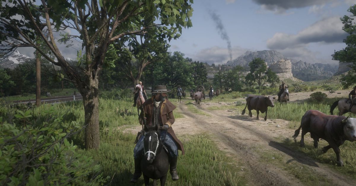 Red Dead Online-fansens försök att besätta nötkreatur blev nästan utom kontroll