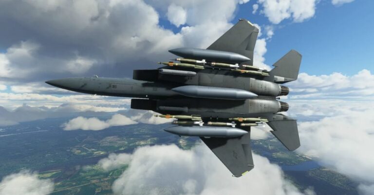 Du kan köpa en F-15 för Microsoft Flight Simulator den här månaden, här är en första titt