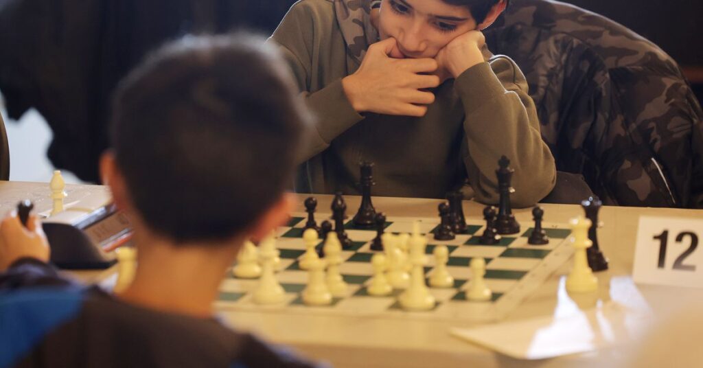 Varför tonåringar plötsligt är besatta av schack